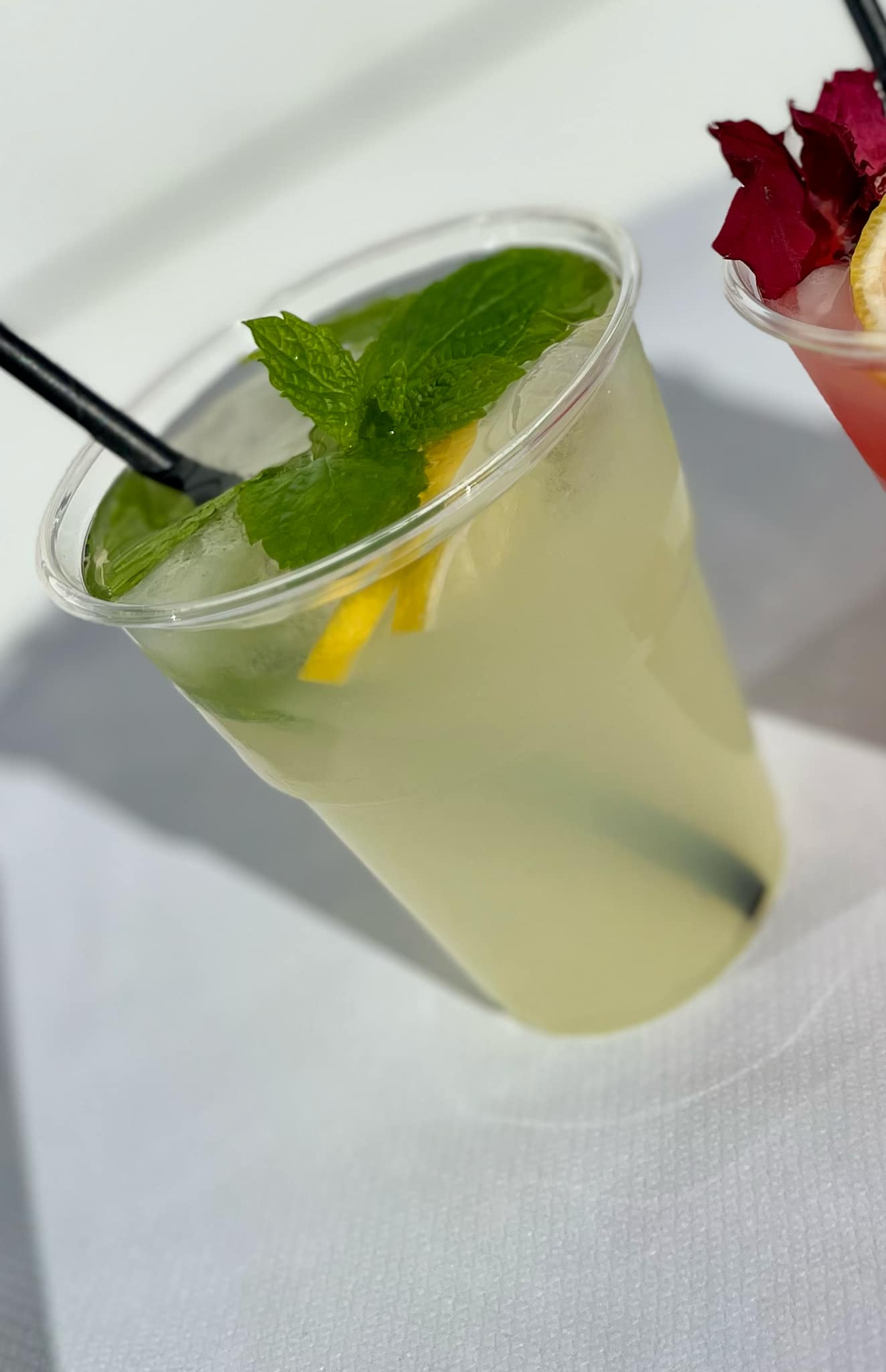 Citron-mynte lemonade